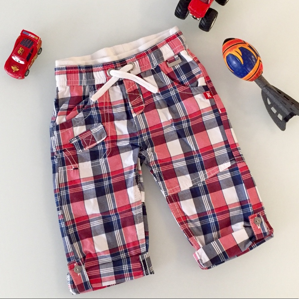 NWOT Kanz Baby Boy Plaid Pants